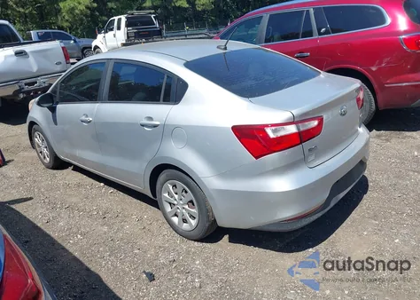 2016 Kia Rio Lx из США, поврежденный, VIN KNADM4A36G6531455